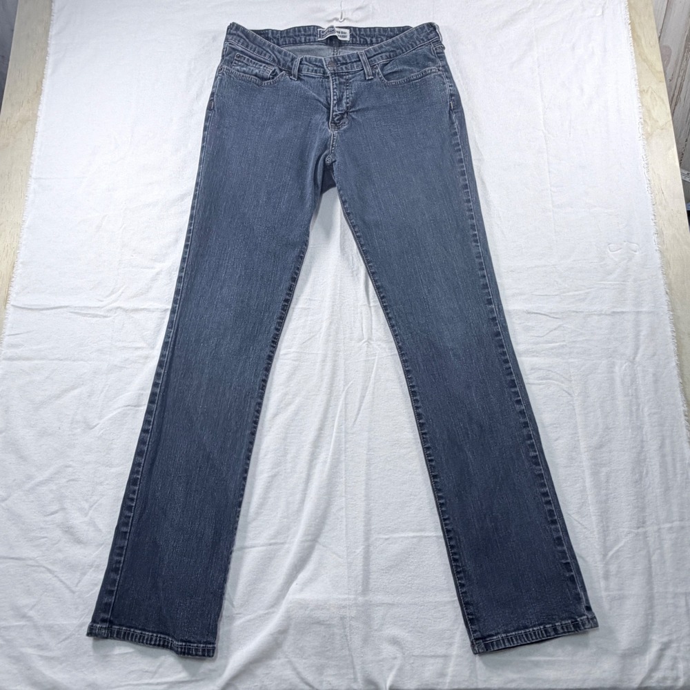 Signature by Levi Strauss‎ & Co. Jeans Mid Rise Straight Blue Medium Wash 14 M